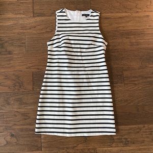 New Look Black and White Striped Dress